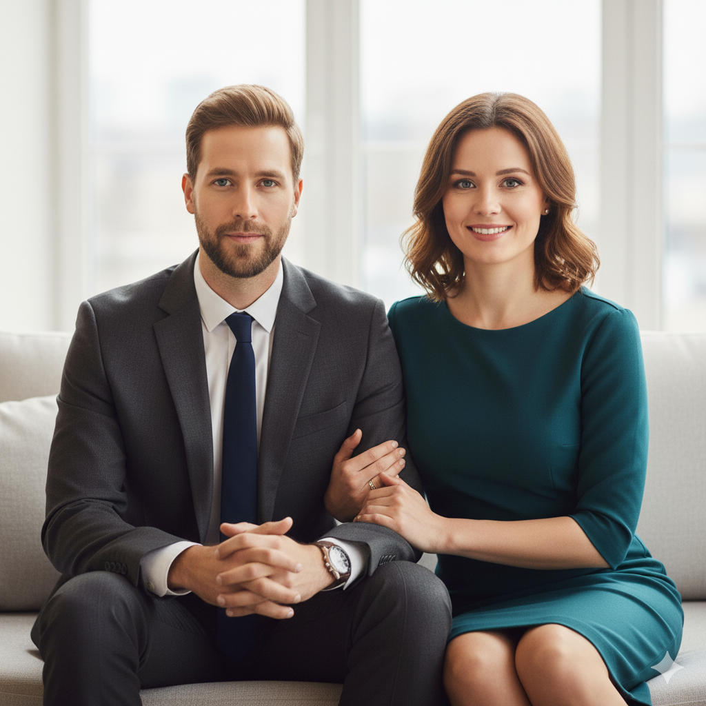 A woman speaking at a conference